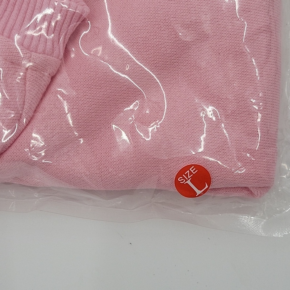Pink Santa Wine Glass Sweatshirt New - Picture 10 of 15